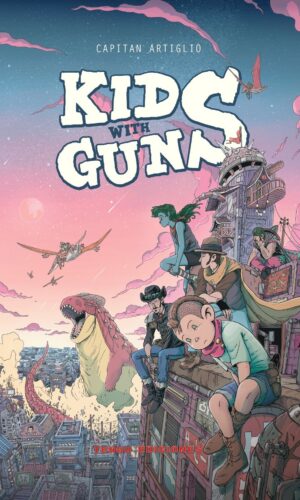 portada comic kids with guns